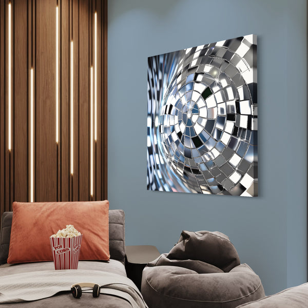 Silver Disco Ball