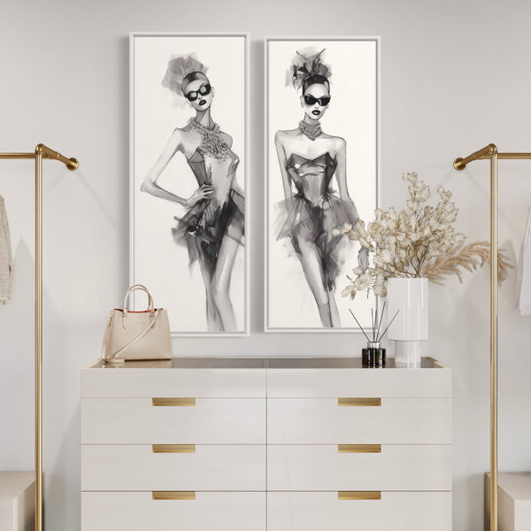 Set of 2 Model Sketch