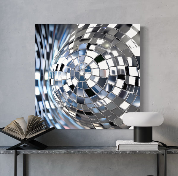 Silver Disco Ball