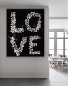 Love Crystal Wall art