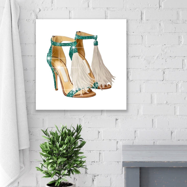 Tiffany Feather Shoes