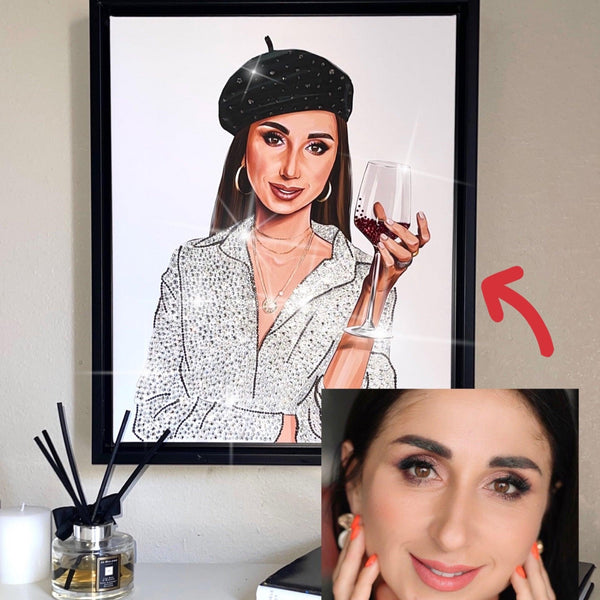 Crystal portrait