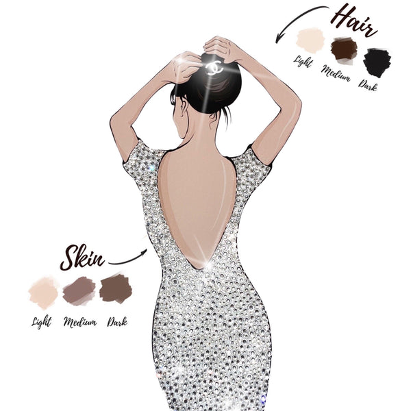 Fashion Wedding Dress Wall Art - Azaroffs