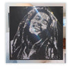 Swarovski portrait of Bob Marley