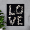 Love Crystal Wall art