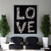 Love Crystal Wall art