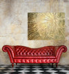 Extra Large Painting, Gold Art for Bedroom - Azaroffs