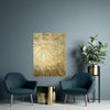 Extra Large Painting, Gold Art for Bedroom - Azaroffs