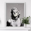 Marilyn Monroe Bling print, Bubble Gum - Azaroffs