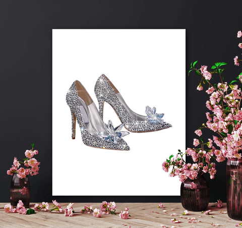 Cinderella Crystal Shoes