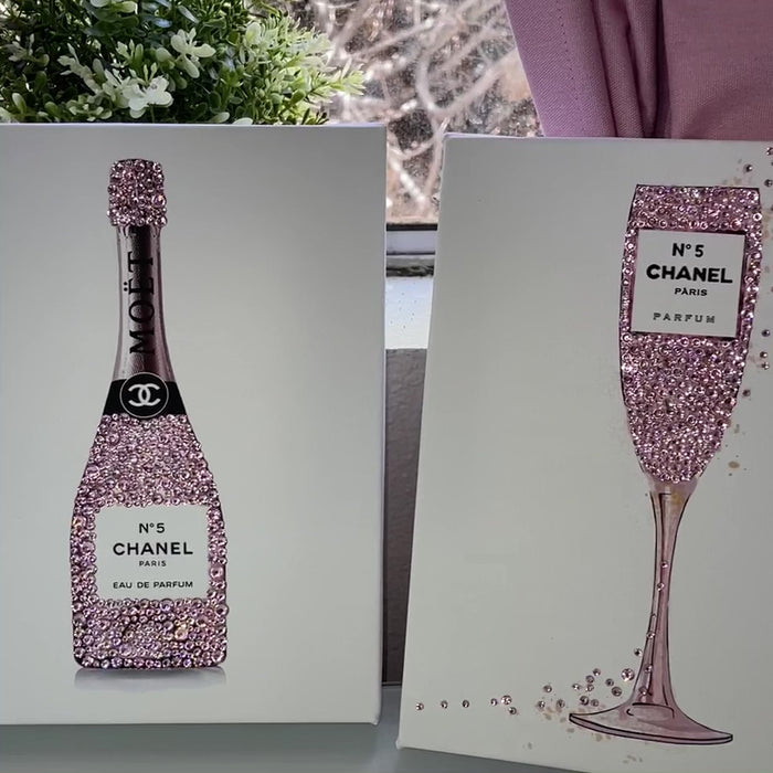 Pink Champagne Bottle – Azaroffs