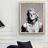 Marilyn Monroe Bling print, Bubble Gum - Azaroffs