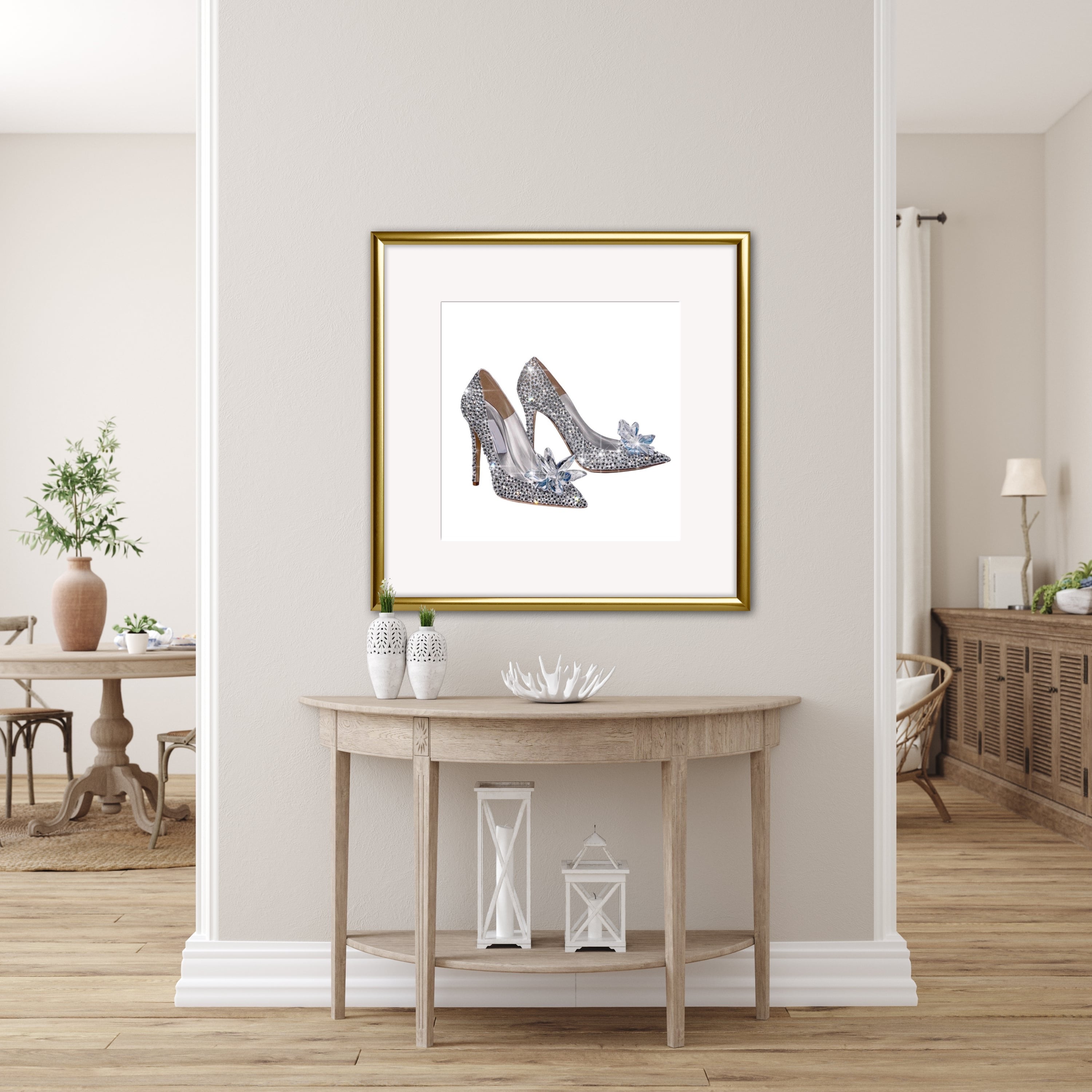 Cinderella Crystal Shoes – Azaroffs