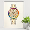 Rainbow Watch Crystal Art