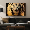 Extra Large Painting, large african art, Gold Leaf Artwork - Azaroffs