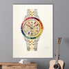 Rainbow Watch Crystal Art