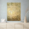 Extra Large Painting, Gold Art for Bedroom - Azaroffs