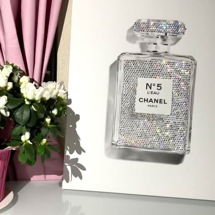 Chanel Perfume Bottle  Acrylic Sculpture  wonderkin