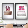 Pink Gucci Purse and Louboutin high heels - Azaroffs