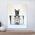 Personalized Pet Portrait Dog with Chanel Bag - Azaroffs