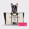 Personalized dog picture. Pet portrait custom from photo. Chanel fashion . Fashion illustration. Chanel dog. - Azaroffs