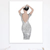 Fashion Wedding Dress Wall Art - Azaroffs