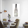 3D Shiny Diamond Crystals Decor of Champagne Bottle - Azaroffs