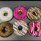 Crystal Fake Donuts Decor, Rhinestones Art, Faux Artificial Bling Donuts, Swarovski Crystals, Bedazzled Desert Food, Bakery Decoration Ideas - Azaroffs
